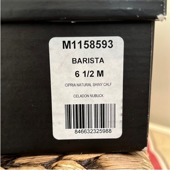 Rebecca Minkoff Barista Cipria Celadon Nubuck Heels - Picture 16 of 16